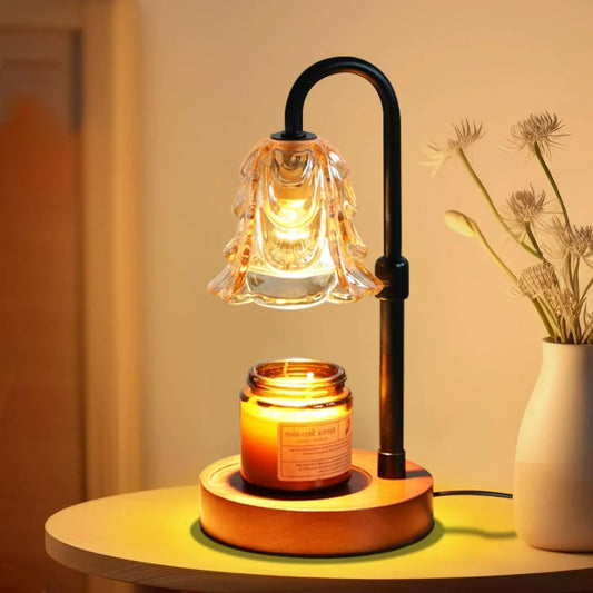 Flower Candle Warmer Lamp
