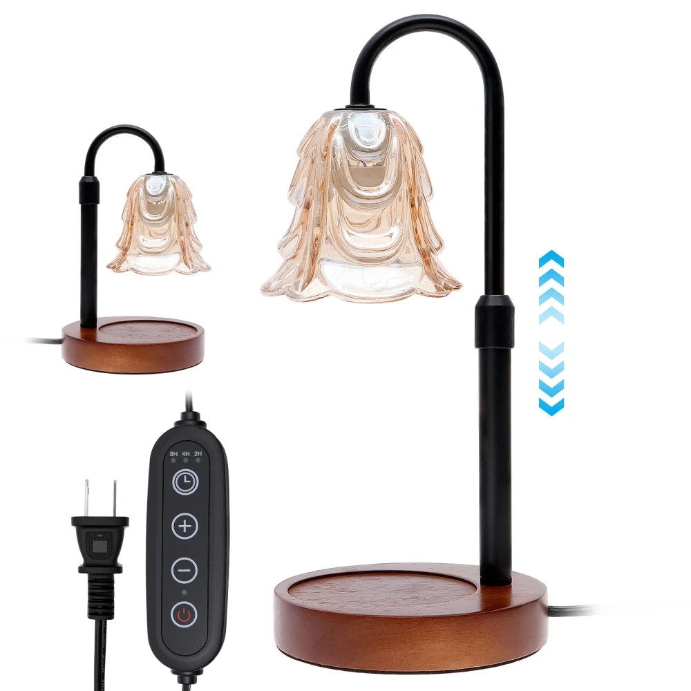 Flower Candle Warmer Lamp