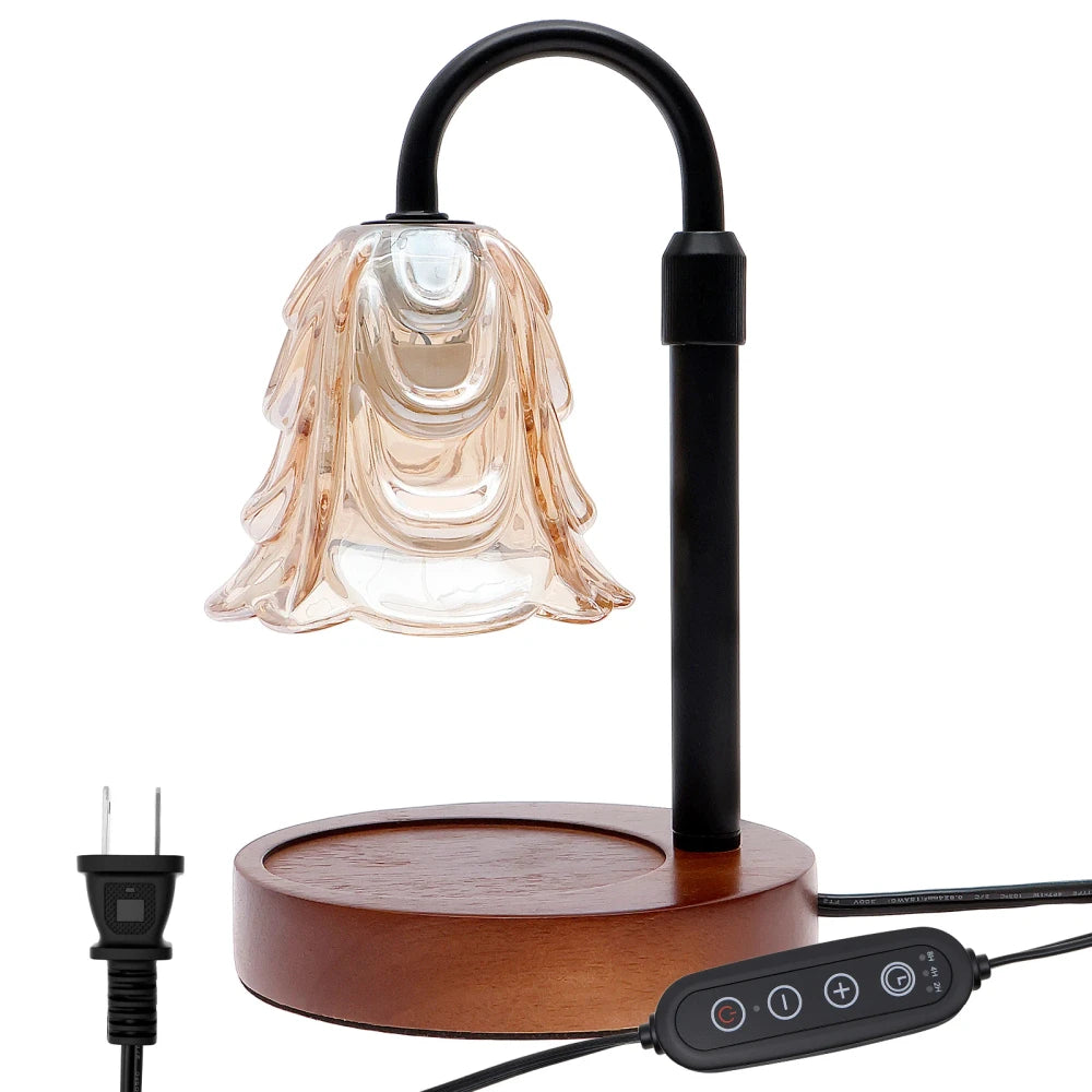 Flower Candle Warmer Lamp
