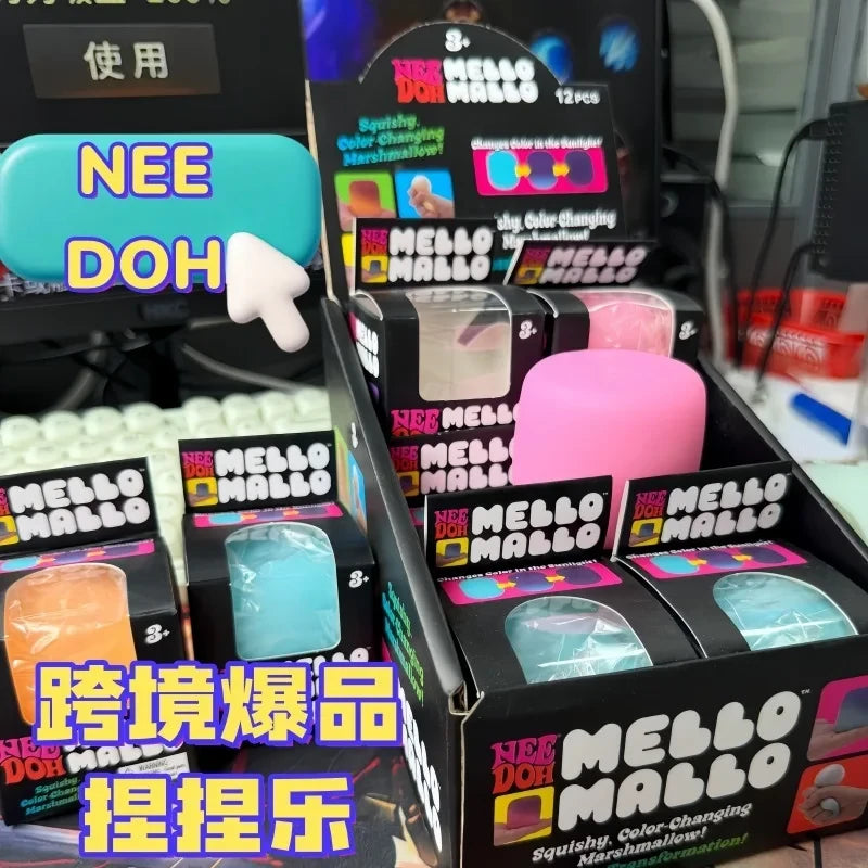 UV Light Reactive Squish Toy