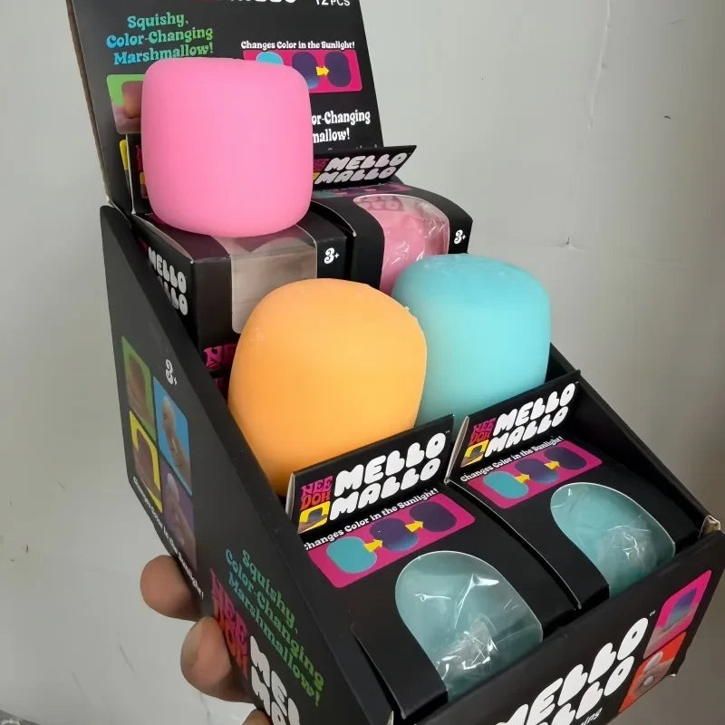 UV Light Reactive Squish Toy