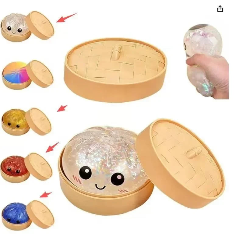 Glitter Dumpling Fidget Toy