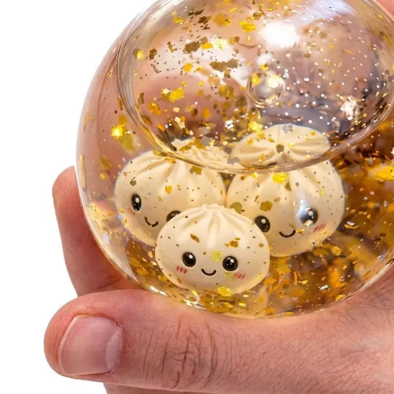 Glitter Dumpling Fidget Toy