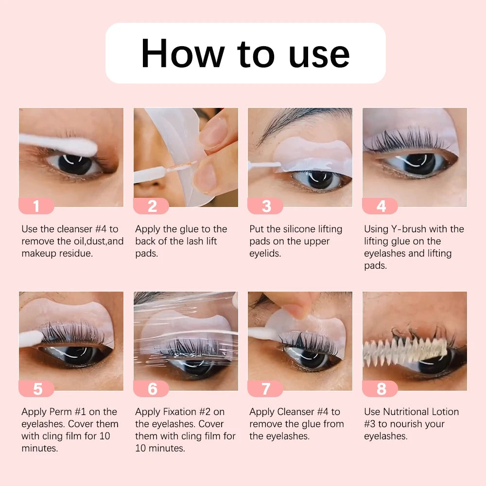 Semi-Permanent Lash Lift Kit