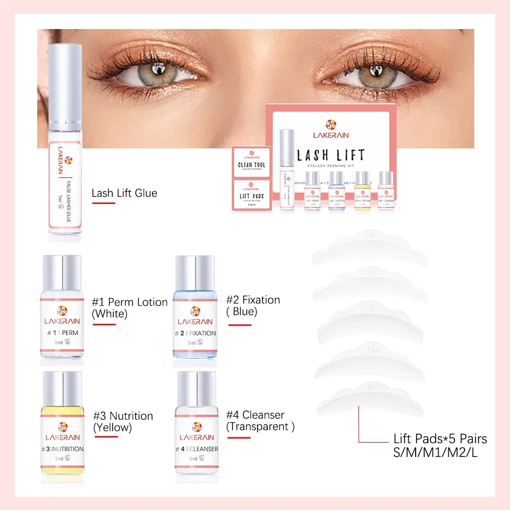 Semi-Permanent Lash Lift Kit