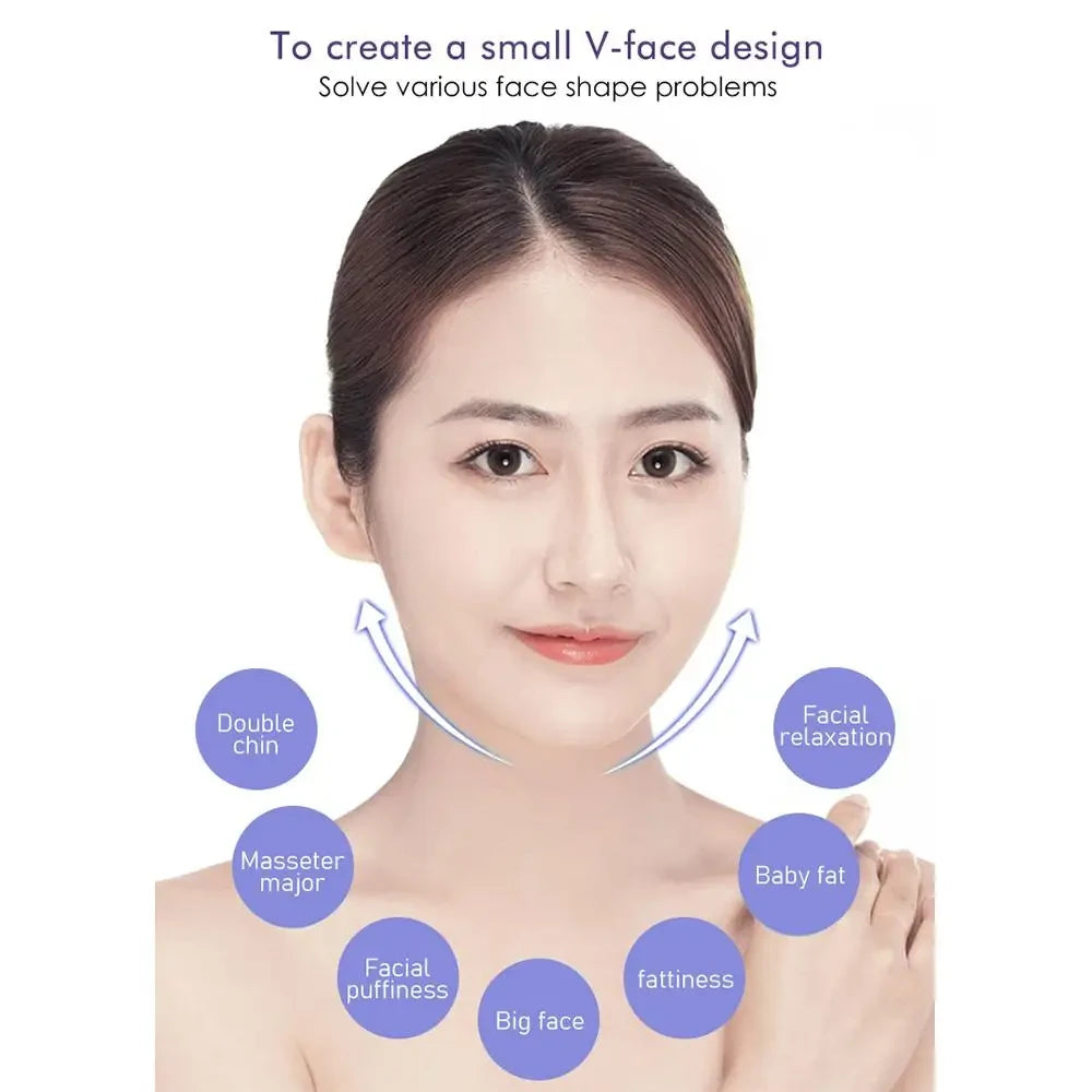 Pink V Line Face Lifting Mask