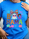 Ghost Pumpkin Halloween Crew Neck T-Shirt