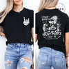 Funny Skeleton Halloween Graphic TShirt