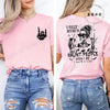 Funny Skeleton Halloween Graphic TShirt