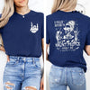 Funny Skeleton Halloween Graphic TShirt