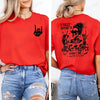 Funny Skeleton Halloween Graphic TShirt