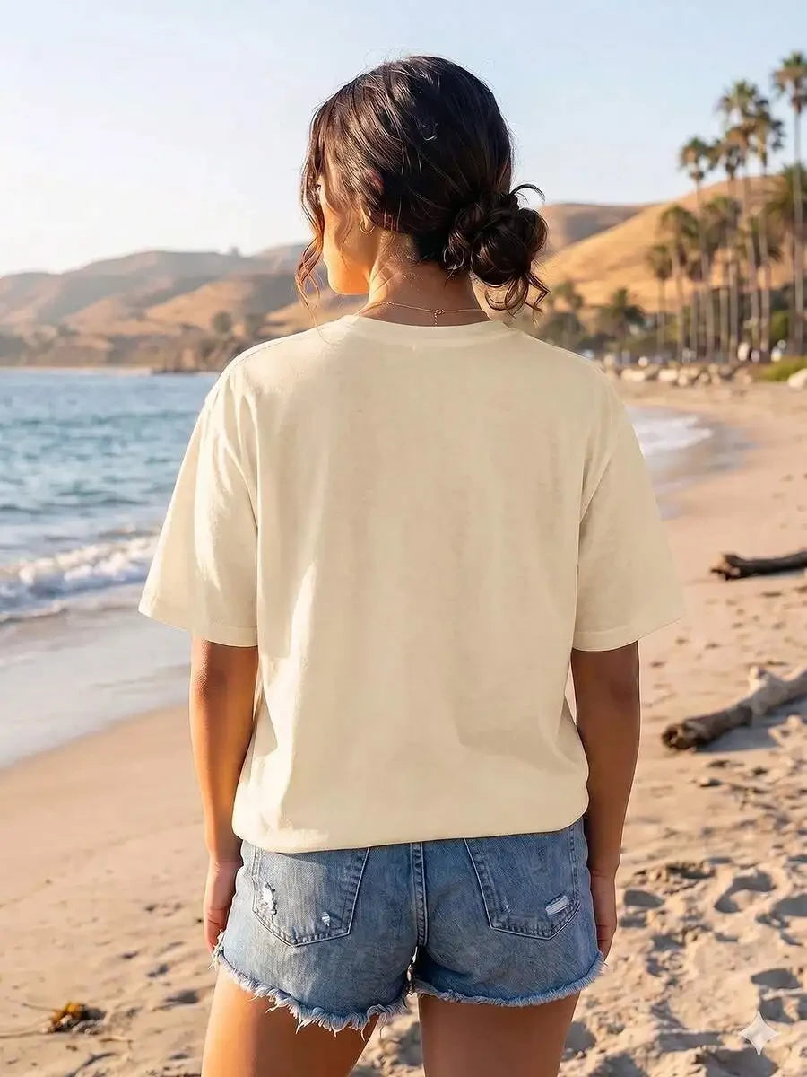 Cotton Graphic Pumpkin Tee