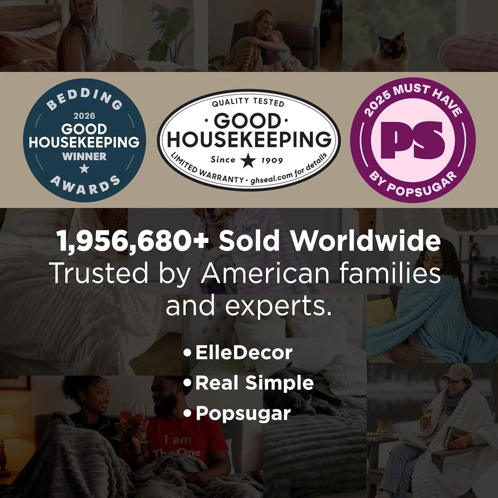 GentleSoft Fleece Throw Blanket