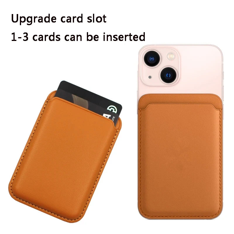 Leather MagSafe Phone Wallet
