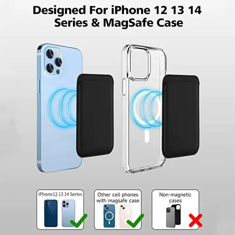 Leather MagSafe Phone Wallet