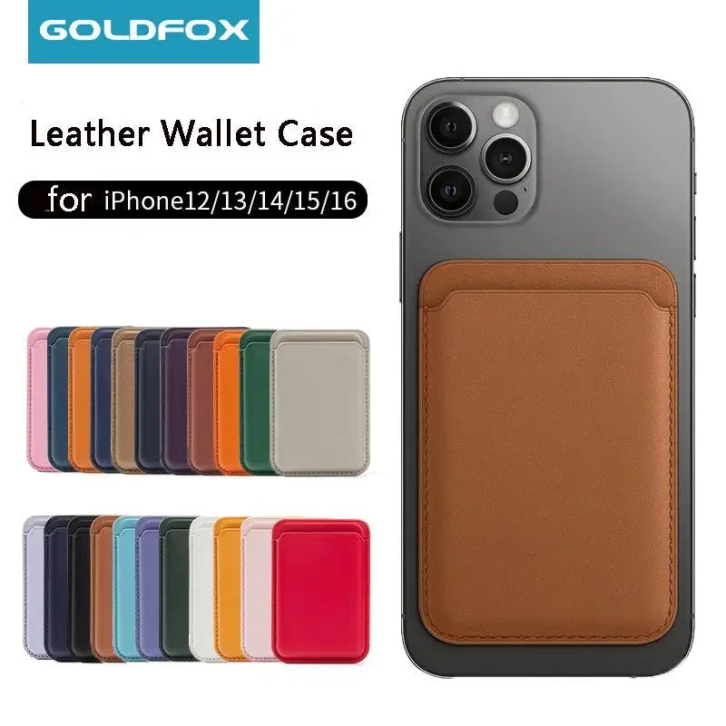 Leather MagSafe Phone Wallet