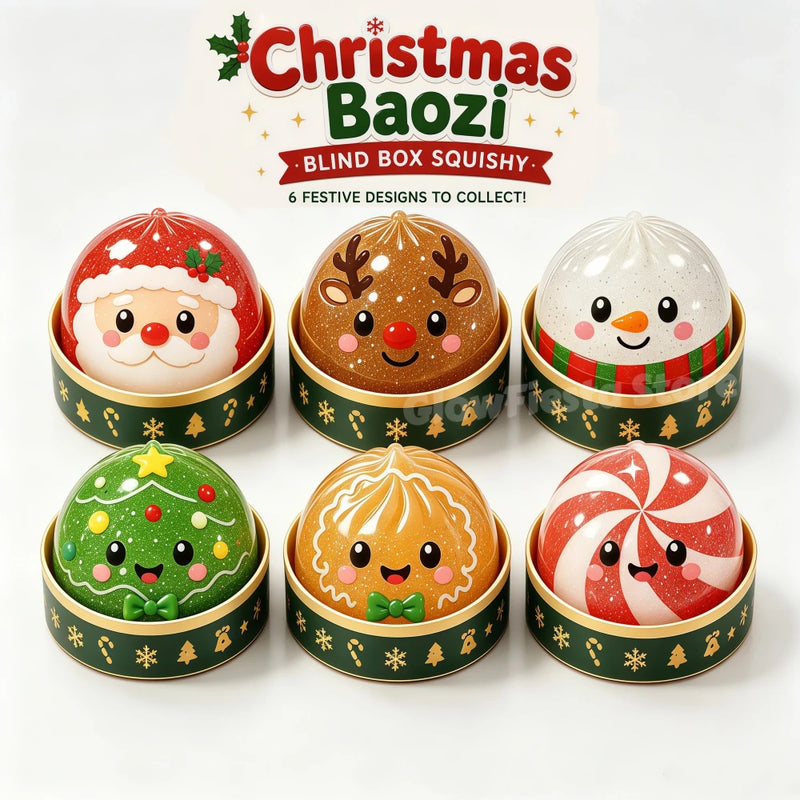 Christmas Dumpling Squeeze Toy
