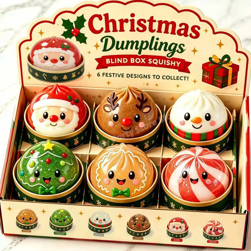 Christmas Dumpling Squeeze Toy